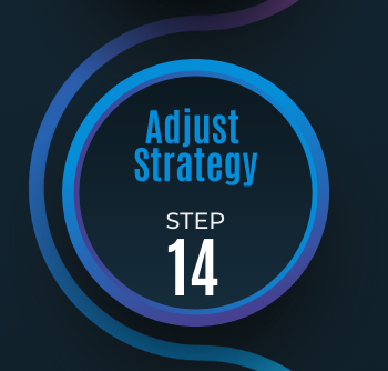 Step 14: Adjust Strategy